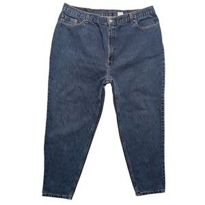Vintage Y2K Levi's 550 Women 24W S Blue Jeans Relaxed Tapered